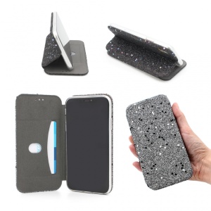 Maska Flip Diamond za iPhone XS Max roze - Img 3