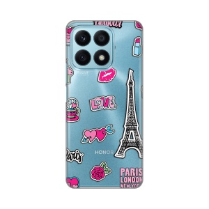 Maska Silikonska Print Skin za Honor X8a Love Paris