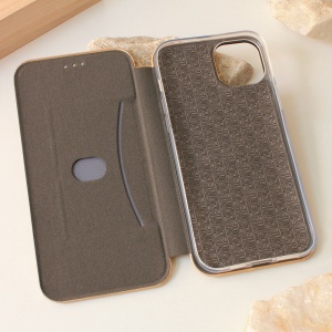 Maska Teracell Flip Cover za iPhone 15 Plus 6.7 zlatna - Img 2