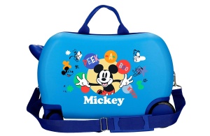 MICKEY PEEK A BOO dečiji kofer na točkićima - plava - Img 3