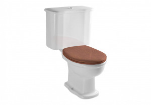 Monoblok VITRA ARIA simplon sa WC daskom drvenom chestnut - Img 1