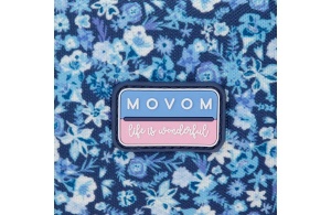MOVOM SPRING VIBES prazna pernica sa 3 pregrade - plava - Img 5