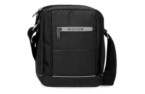MOVOM TRIMMED muška torba na rame - crna
