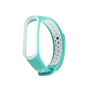 Narukvica za smart watch Xiaomi Mi Band M3/M4 mint bela - Img 1