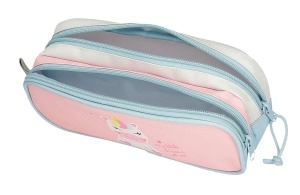 ROLL ROAD HAPPY PETS prazna pernica sa 2 pregrade - pink - Img 4