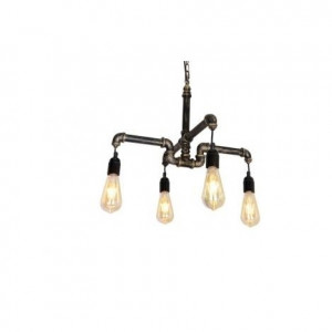 RUSTIK 30 LUSTER P0010-4 4*E27 cupreous - Img 1