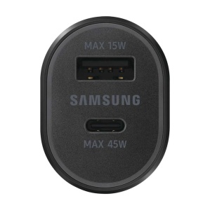 Samsung auto punjac Type C 45W+ USB A 15W crni sa kablom Type-C crni (EP-L5300XBEGEU) - Img 3