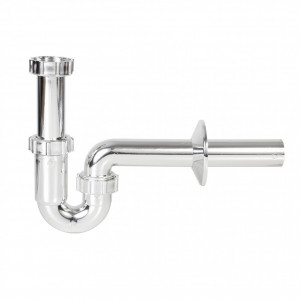 Sifon za lavabo STYRON S hrom 5/4 Ø32 - Img 1