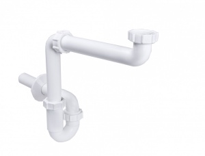 Sifon za lavabo STYRON skriveni 5/4xØ32 - Img 2