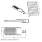 SOLARNA LED ULICNA SVETILJKA GN-SSL316-240W 4000K 3000lm IP66 - Img 4