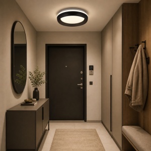 SOLEA 110 PLAFONSKA SVETILJKA 24/48W CCT CRNA DIM