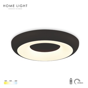 SOLEA 117 PLAFONSKA SVETILJKA 24/48W CCT CRNA DIM