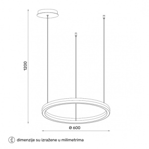 SOLEA 133 LUSTER 45W 3000K CAPPUCCINO - Img 2