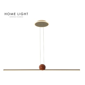 SOLEA 166 LUSTER 24W 3000K CAPPUCCINO/CRVENA