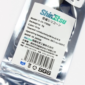 Termalna pasta Shinetsu 7783D-OP 2g termalna provodnost 6w/mk - Img 2
