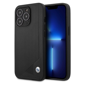 Torbica BMW Hc Leather Deboss za iPhone 13 Pro Max 6.7 crna (BMHCP13XRCDPK) - Img 1
