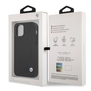 Torbica BMW Hc Leather Deboss za iPhone 13 Pro Max 6.7 crna (BMHCP13XRCDPK) - Img 4