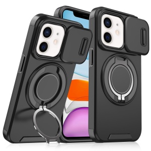 Torbica CamShield Ring stand za iPhone 11 6.1 crna - Img 1