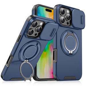 Torbica CamShield Ring stand za iPhone 16 Pro 6.3 plava - Img 1