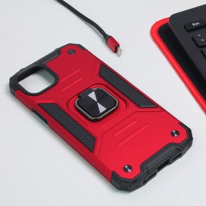 Torbica Hard Border Ring za iPhone 14 Plus 6.7 crvena - Img 1