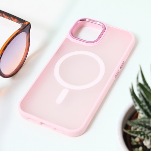 Torbica Magsafe colorful za iPhone 14 6.1 roze - Img 1