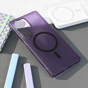 Torbica Magsafe Matte PC za Samsung S938B Galaxy S25 Ultra ljubicasta - Img 1