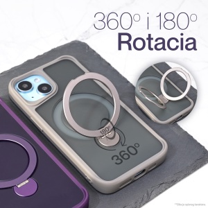 Torbica Magsafe Ring Stand za iPhone 16 Pro Max 6.9 ljubicasta - Img 2