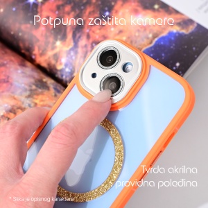 Torbica Magsafe shining za iPhone 13 Pro Max 6.7 crna - Img 2