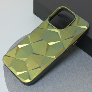 Torbica Shiny Diamond za iPhone 15 Pro Max 6.7 maslinasto zelena - Img 1