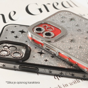 Torbica Shiny Frame za iPhone 15 6.1 srebrna - Img 3