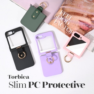 Torbica Slim PC Protective za Samsung F741B/F761B Galaxy Z Flip 6/7 SE 5G ljubicasta - Img 2