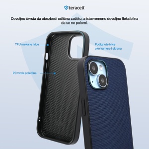 Torbica Teracell Scrub za iPhone 16 Plus 6.7 crna - Img 2