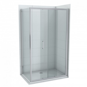 Tuš kabina CONCEPT ATLAS 120x80x195cm staklo 6mm providno - Img 1