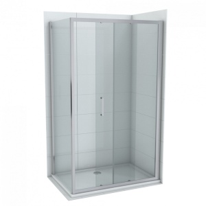 Tuš kabina CONCEPT ATLAS 120x80x195cm staklo 6mm providno - Img 2