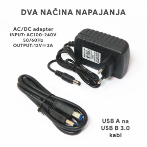USB 3.0 HUB 7 porta LWD HQ sivi - Img 3