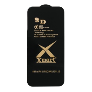 Zastitno staklo Tempered Glass X mart 9D za iPhone 15 Plus 6.7 - Img 2