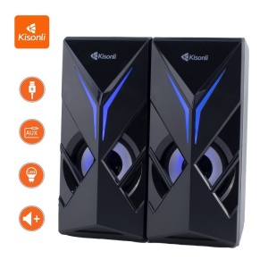 Zvucnik Kisonli U-9005 LED crni - Img 1