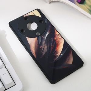 Абстрактный чехол для Honor Magic 5 Lite черный