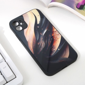 Абстрактный чехол для iPhone 11 6.1 черный