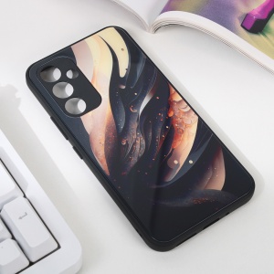 Абстрактный чехол для Samsung A546B Galaxy A54 5G, черный