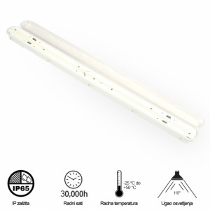 Vododiht LED LG236C 39W 4000K