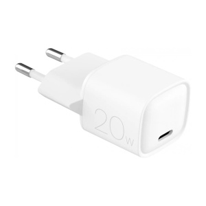 Домашнее зарядное устройство Puro PD Fast Charger 20W белое