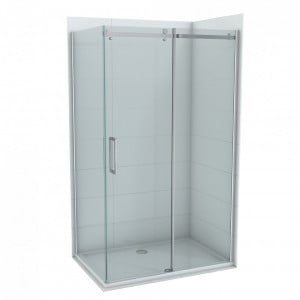 Душевая кабина COPEN NEPTUN 100x80см стекло 8мм прозрачное левое
