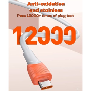 Кабель для передачи данных LDNIO LS601 30 Вт Fast micro USB серый 1 м - Img 3