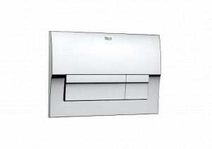 Кнопка смыва Roca для скрытого бачка DUAL PLATE B01 хром
