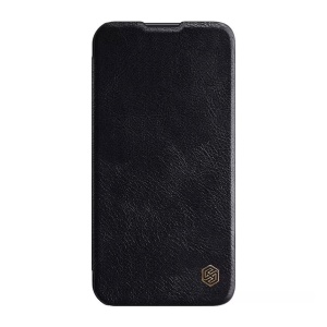 Кожаный чехол Nillkin Qin Pro для Samsung S911B Galaxy S23 crna - Img 2