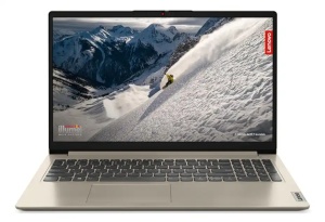 Ноутбук Lenovo IdeaPad 1 15ALC7 15.6 FHD/R5-5500U/12 ГБ/NVMe 512 ГБ/82R400TEYA/песочный