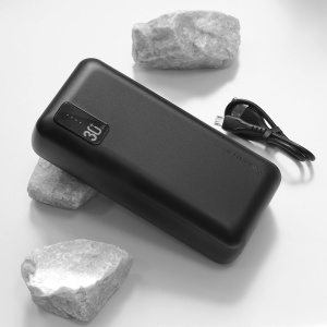 Портативный аккумулятор Oxpower PW30 30000 мАч черный - Img 3