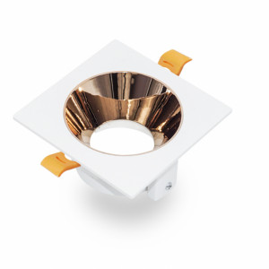 РОЗЕТКА JM-1002A 1*GU10 БЕЛАЯ/ЗОЛОТАЯ