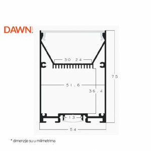 LED svetiljka LT-T-020-B L120 40W